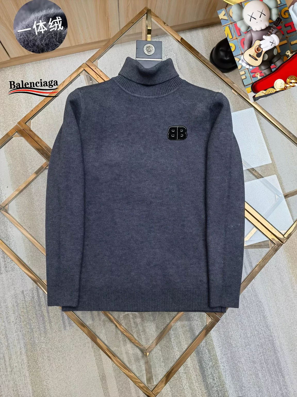 balenciaga sweaters manches longues pour homme s_12b1724